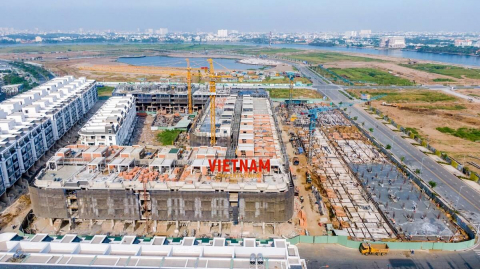 “Đột nhập” đại công trường dự án khu đô thị Vạn Phúc City giữa tháng 2/2020