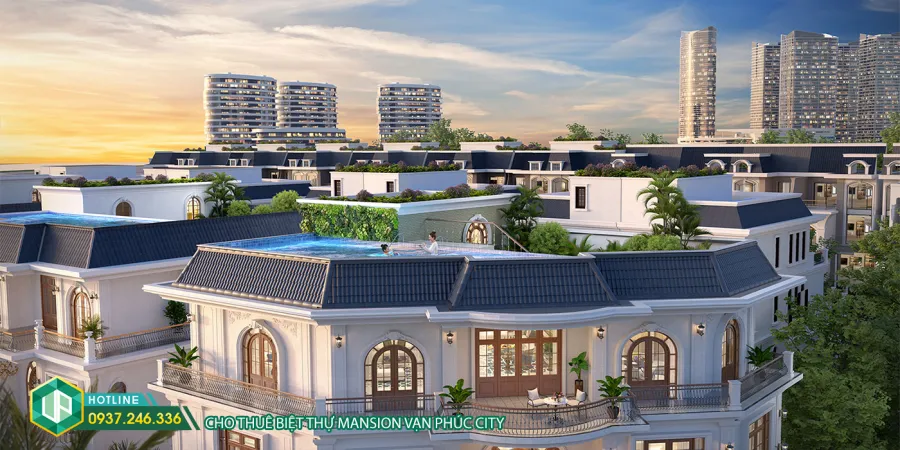 Cho thuê biệt thự Mansion Vạn Phúc