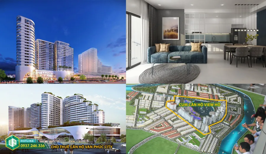 Cho thuê căn hộ Vạn Phúc City