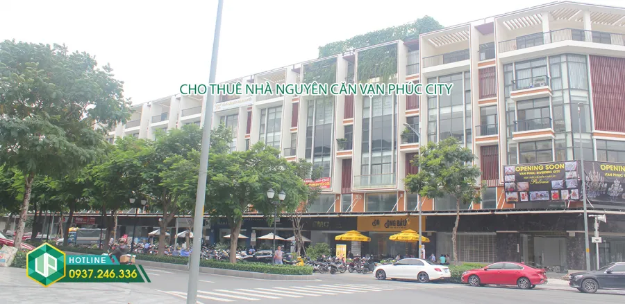 Cho thuê nhà nguyên căn Vạn Phúc City