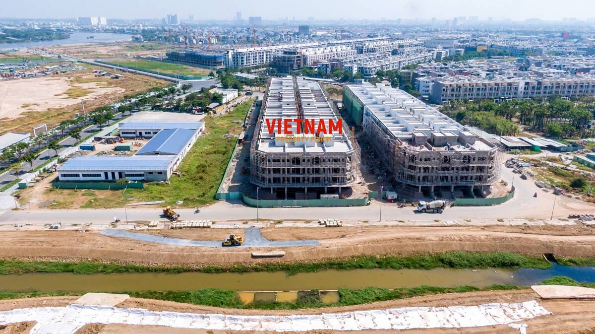 “Đột nhập” đại công trường dự án khu đô thị Vạn Phúc City giữa tháng 2/2020