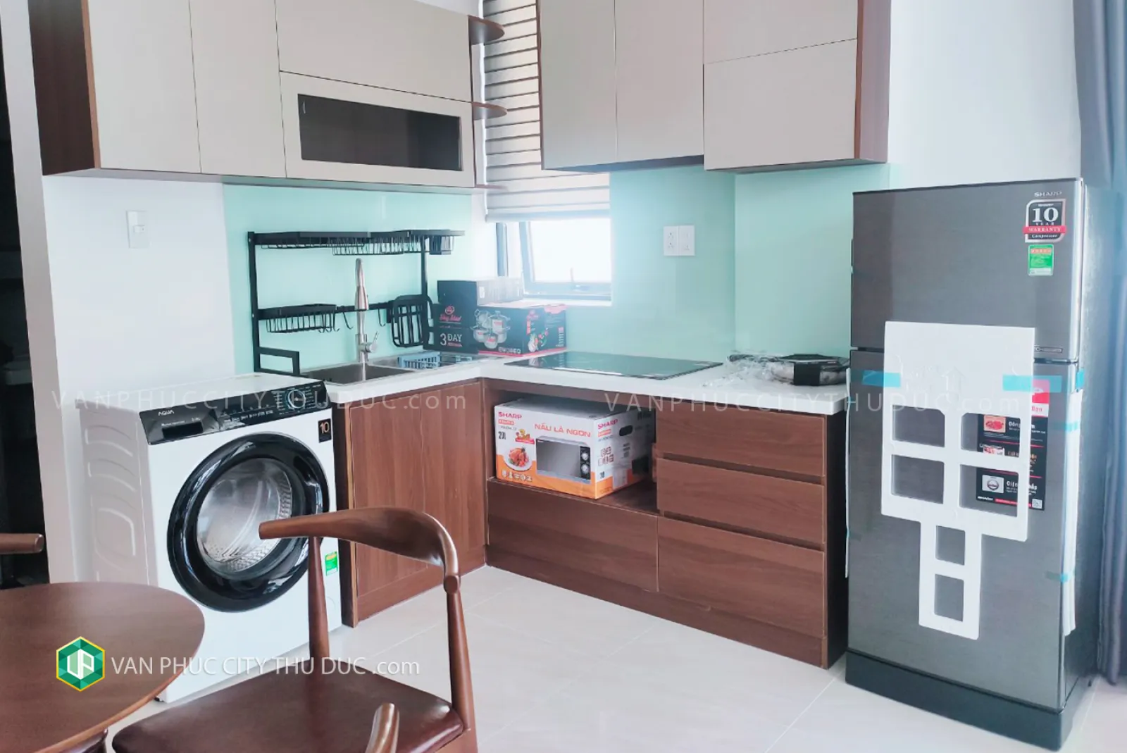 Cần cho thuê Căn hộ Vạn Phúc 1PN, nội thất Sang Trọng giá chỉ 7 triệu