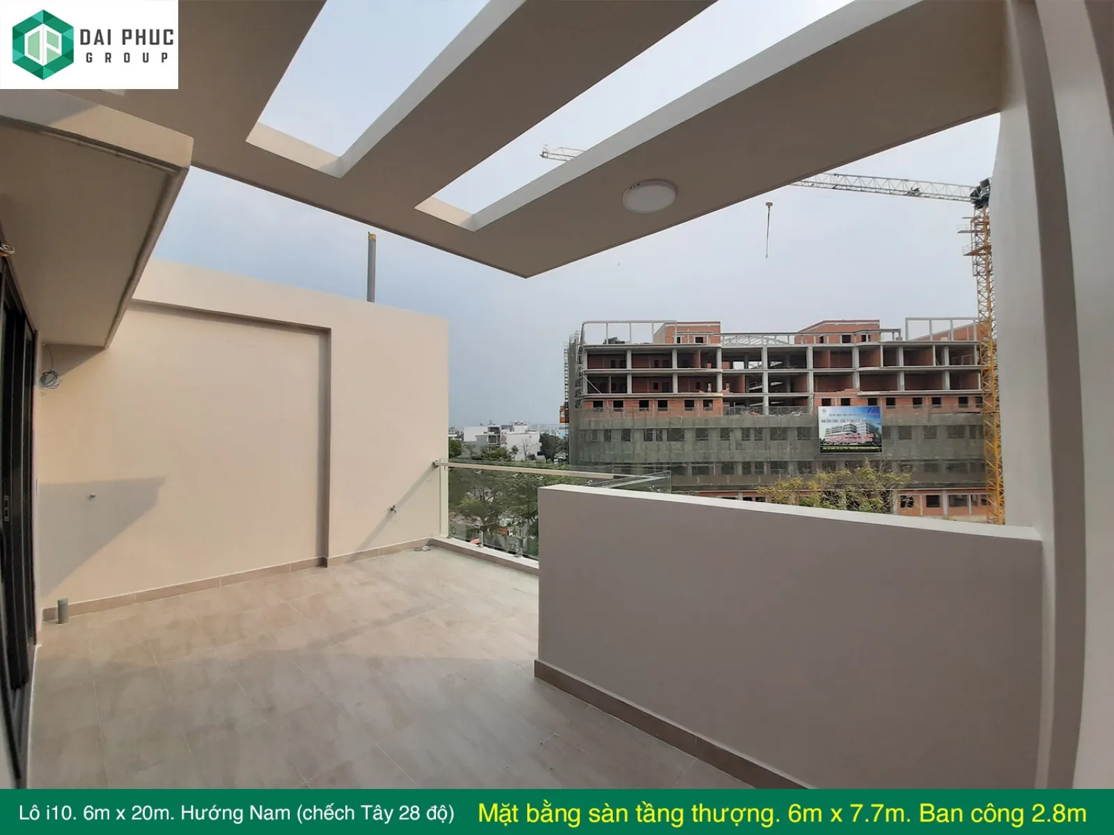 Cho thuê giá rẻ nhà hoàn thiện NT hướng Nam 6x20m, nhà mới xây đối diện Bệnh Viện giá 42 triệu