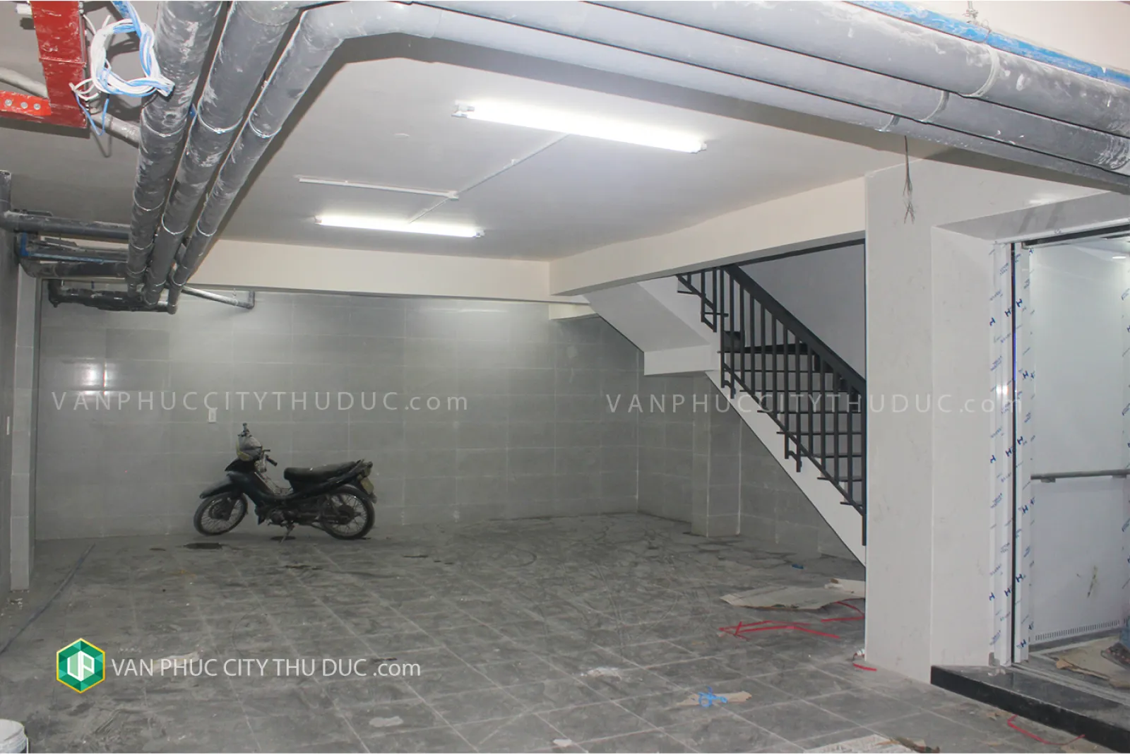 Cho thuê ngay nhà hoàn thiện cơ bản hướng Đông Nam 7x19m, nhà mới xây gần kề Kênh Sông Trăng giá 46 triệu