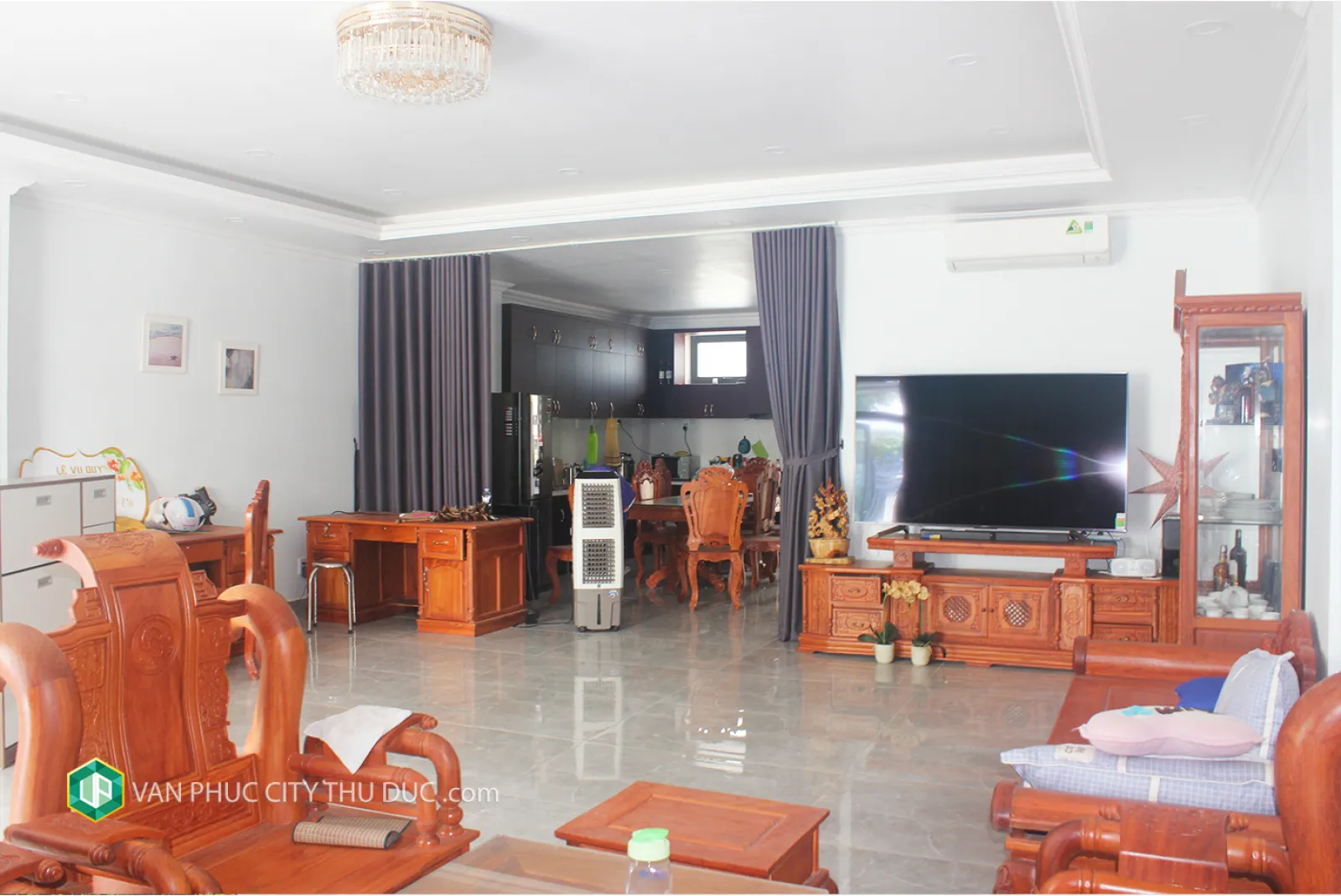 Cho thuê Trệt+2 lầu 7x20m, đường 20m, nội thất đầy đủ phù hợp ở và kinh doanh giá chỉ 46 triệu