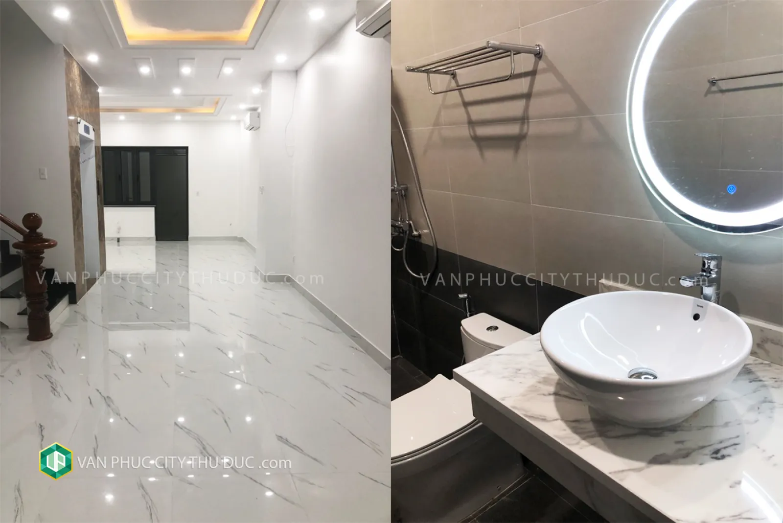 Dư chỗ cho thuê TẦNG TRỆT làm văn phòng hướng Tây Bắc 5x20m, nhà mới xây đối diện Bệnh Viện
