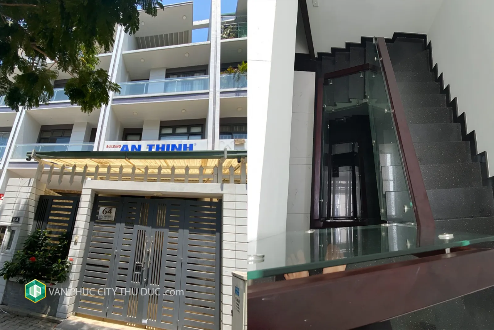 Cho thuê  GẤP nhà KĐT Vạn Phúc hướng Đông Nam 5x21.5m, full nội thất văn phòng giá 36 triệu